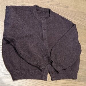 Daily drills brown cardigan